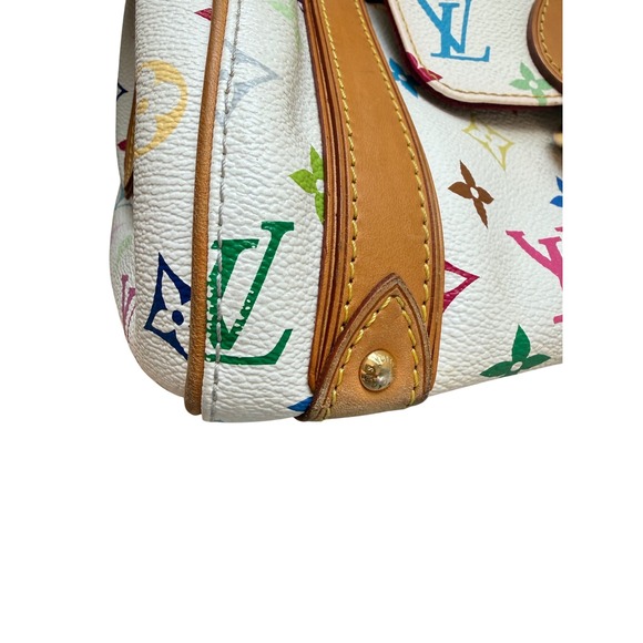 Loved Louis Vuitton Priscilla Bag – Playful Murakami Magic! Dust Bag, Lock & Key - Picture 10 of 16